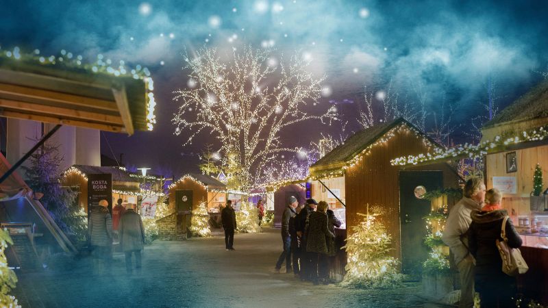 Jul i Glasriket med hyttsill och underhllning, 2 dagar