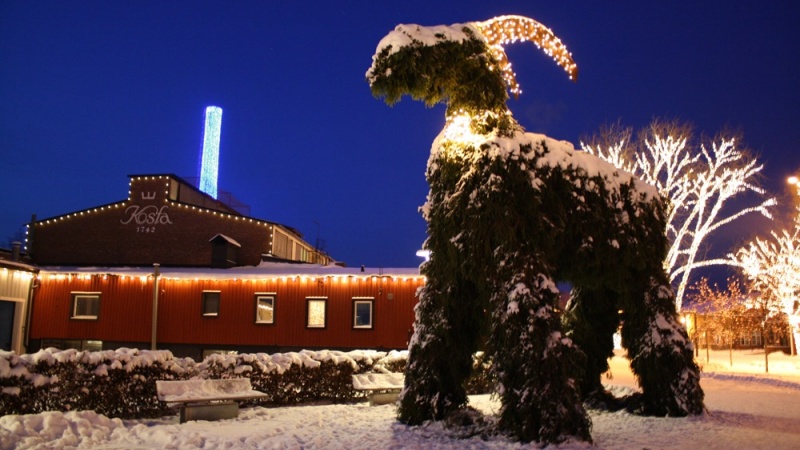 Jul i Glasriket med hyttsill och underhllning, 2 dagar