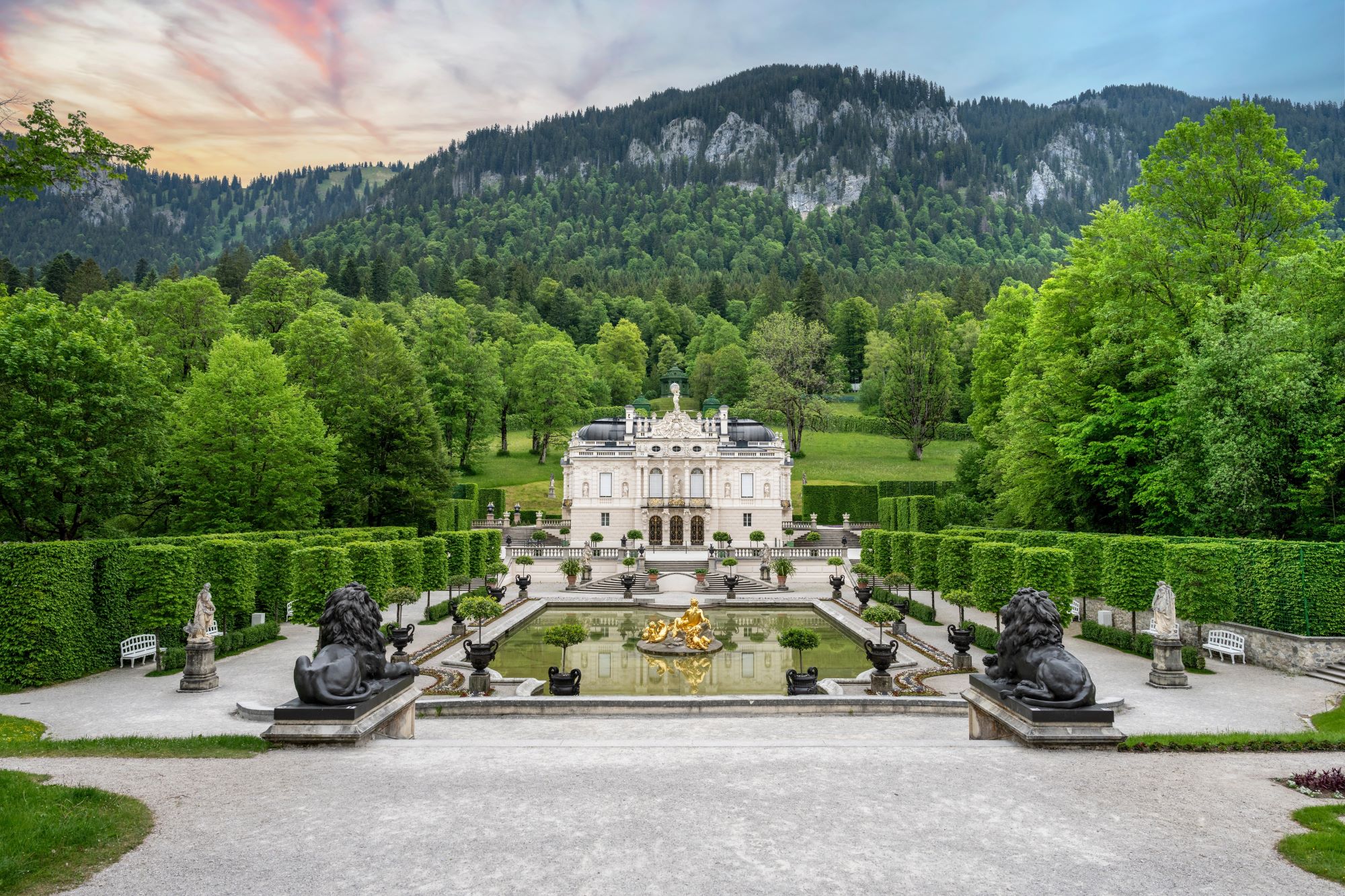 Bayern Schloss LinderhofEttal
