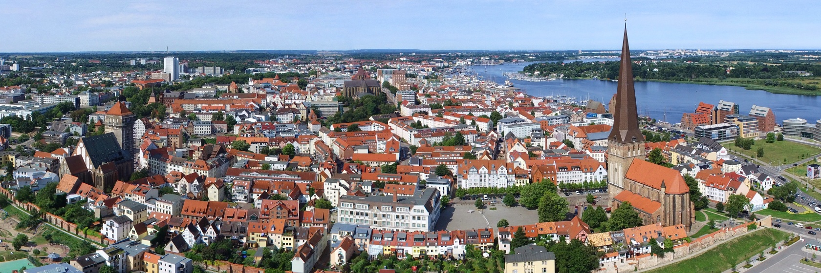 Vy over Rostock by 