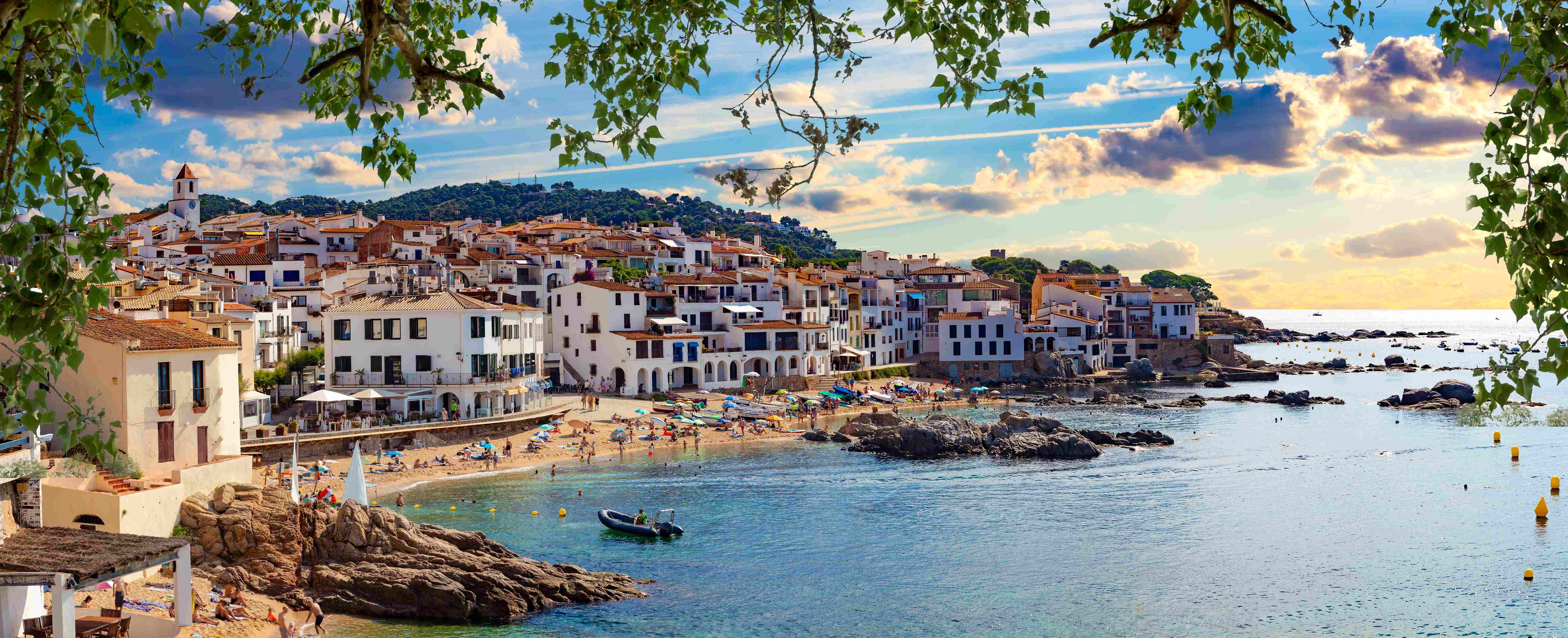 Calella de Palafrugell vy