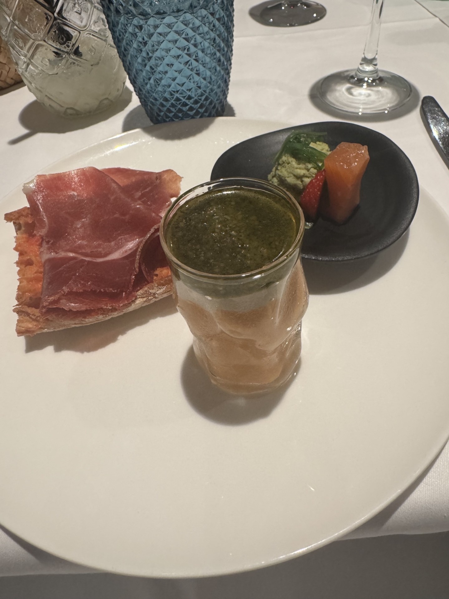 mat i bild från spanien